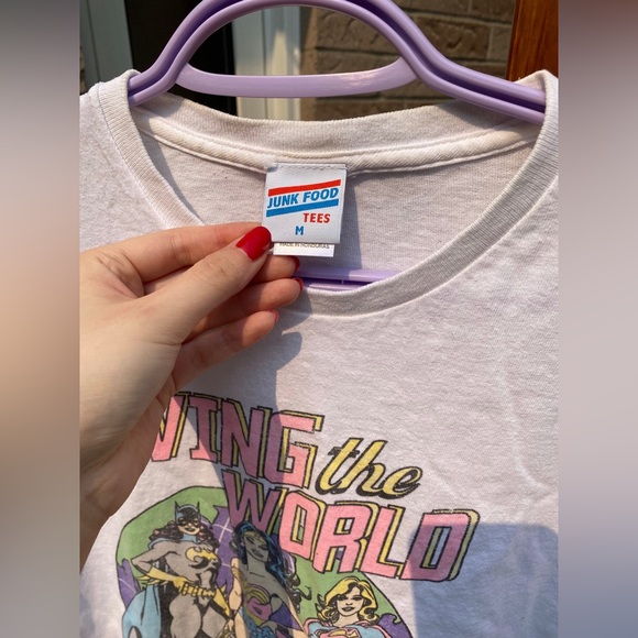 UO Female Superhero Graphic Tee - Picture 3 of 4